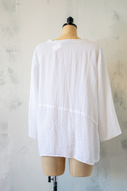 Habitat; White Linen Tunic
