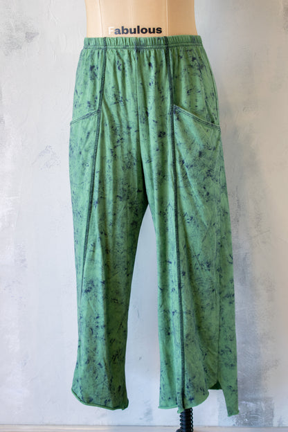 Cynthia Ashby; Printed Wide Leg Short Pant
