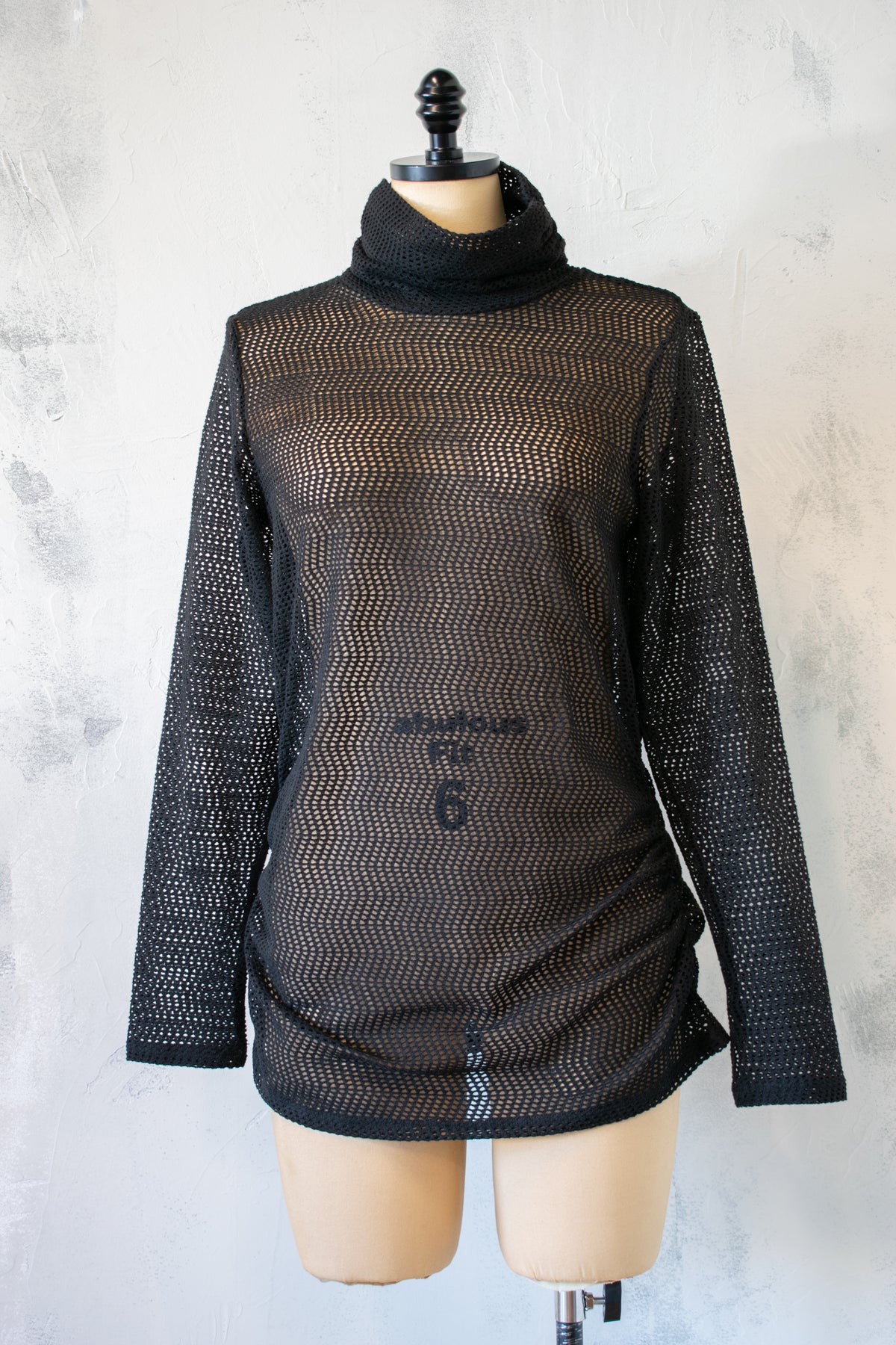 Kozan; Eyelet Turtleneck Tunic