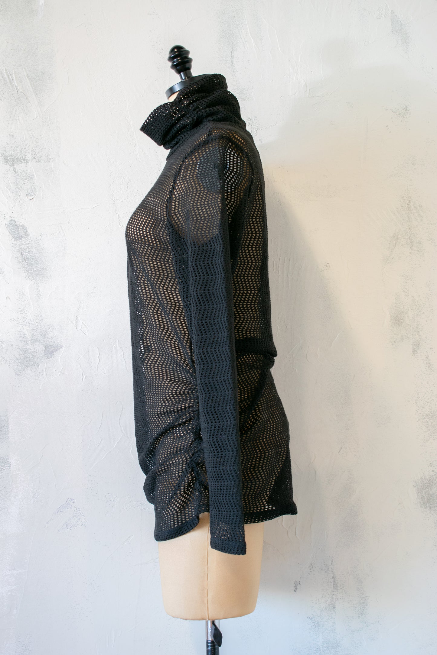 Kozan; Eyelet Turtleneck Tunic