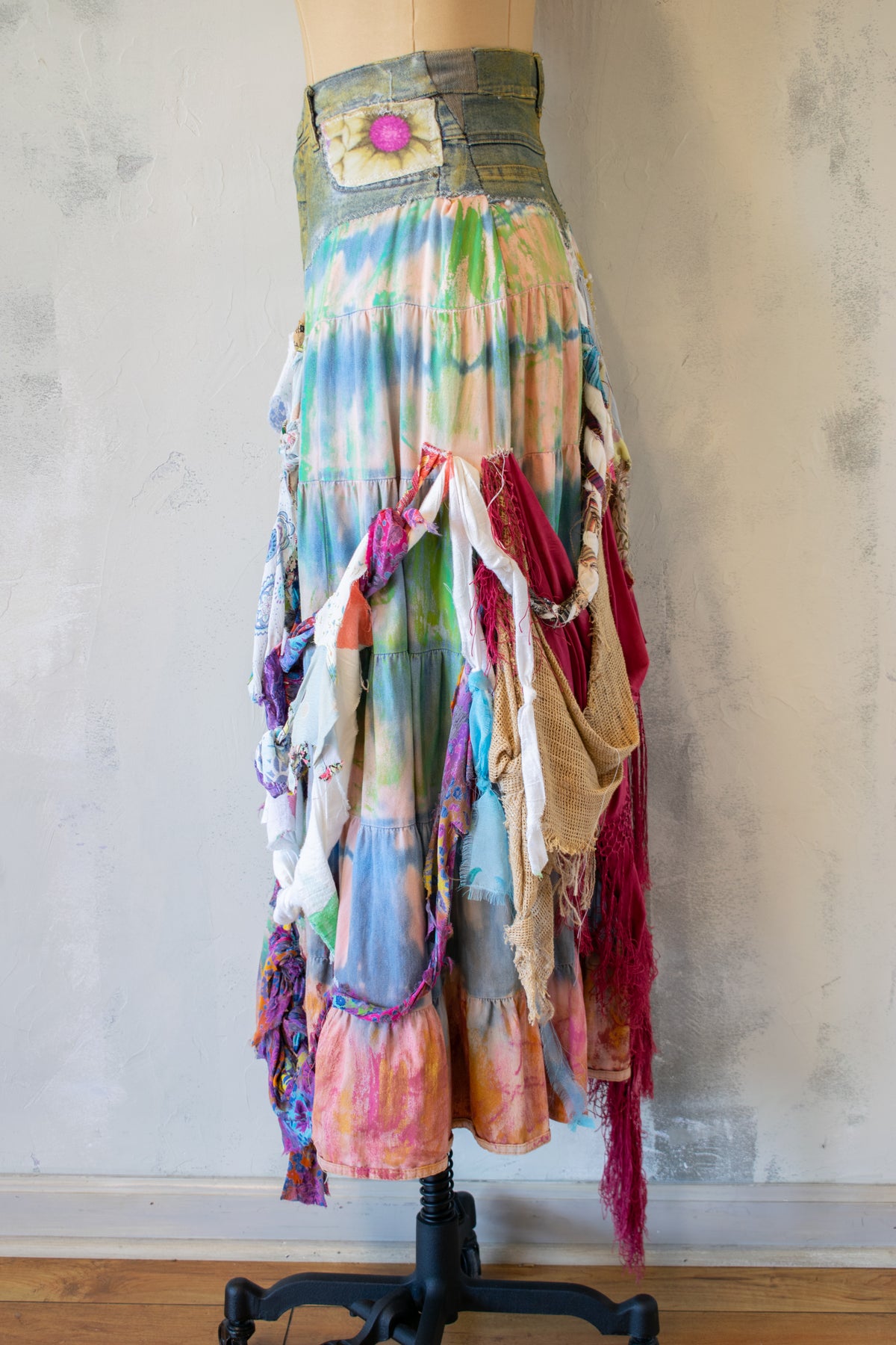 Roots and Wings; OOAK Skirt