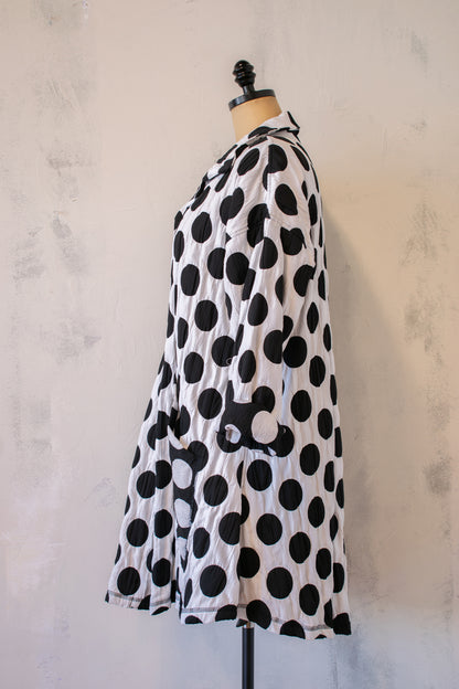 M Square; Jacquard Reversible Swing Jacket