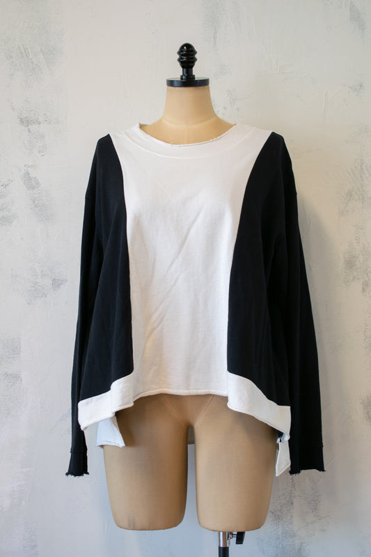 Planet; Two Tone Sweatshirt