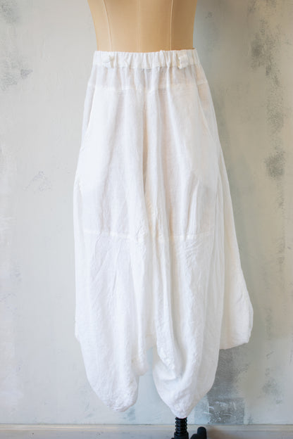 Mara Gibbucci; Linen Skirt Pant