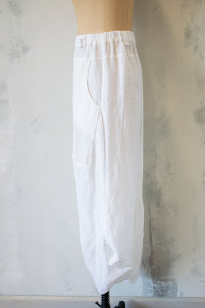 Mara Gibbucci; Linen Skirt Pant