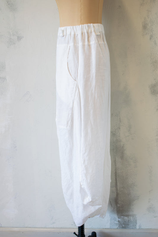 Mara Gibbucci; Linen Skirt Pant