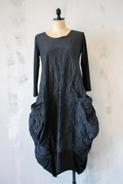 Heydari; Crinkle Dress
