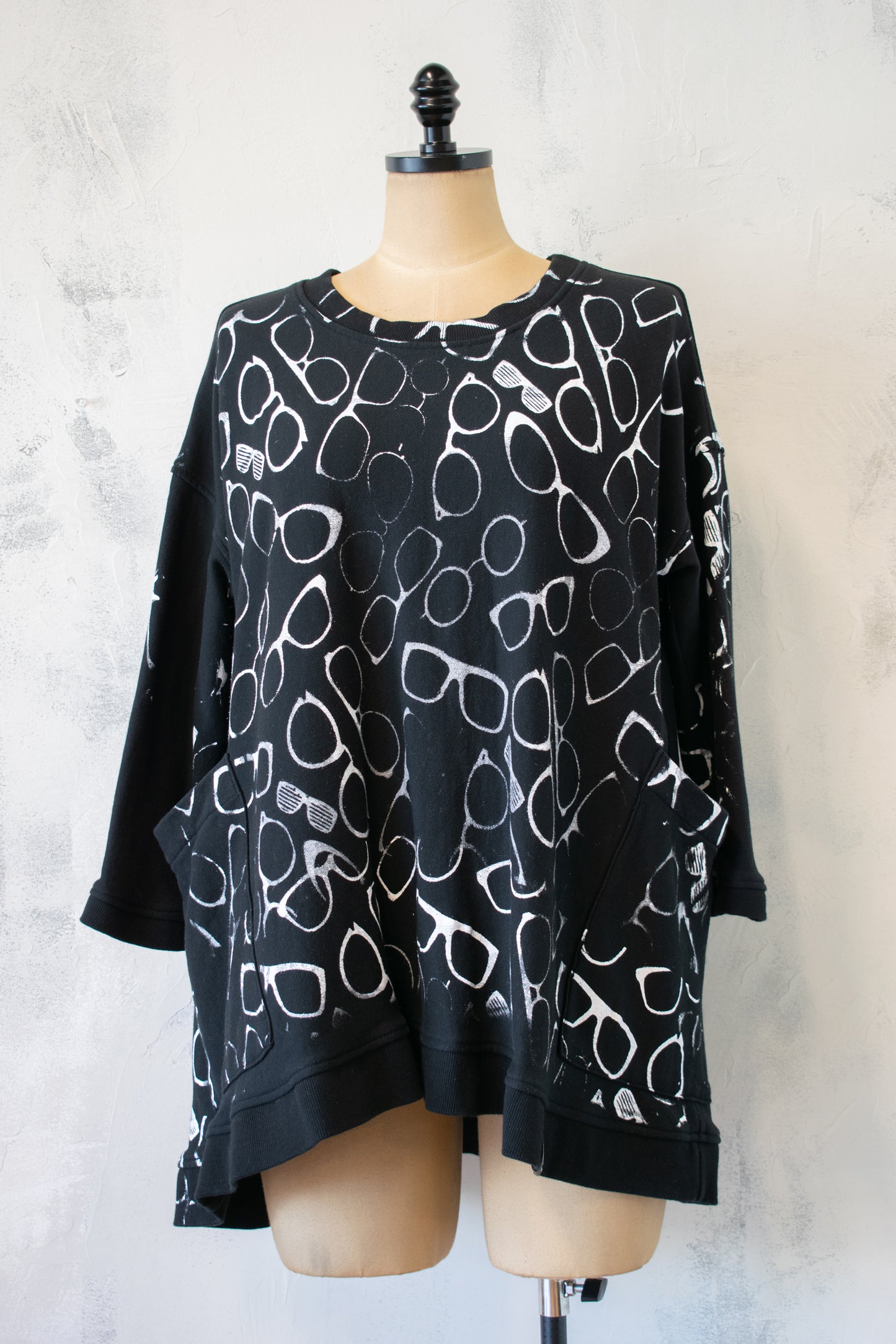 Paper Temples; Eyeglasses Sweatshirt