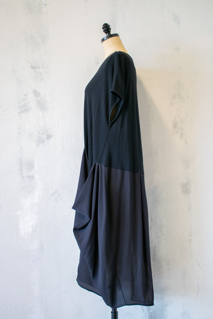 Alembika; Poppy Black Dress