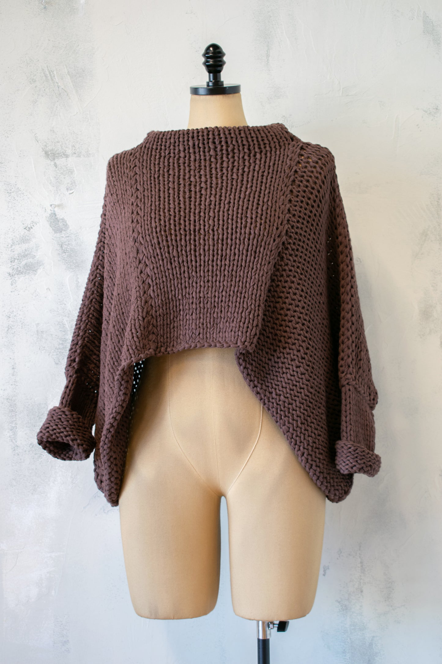 NRK; Bran Sweater in Chocolate