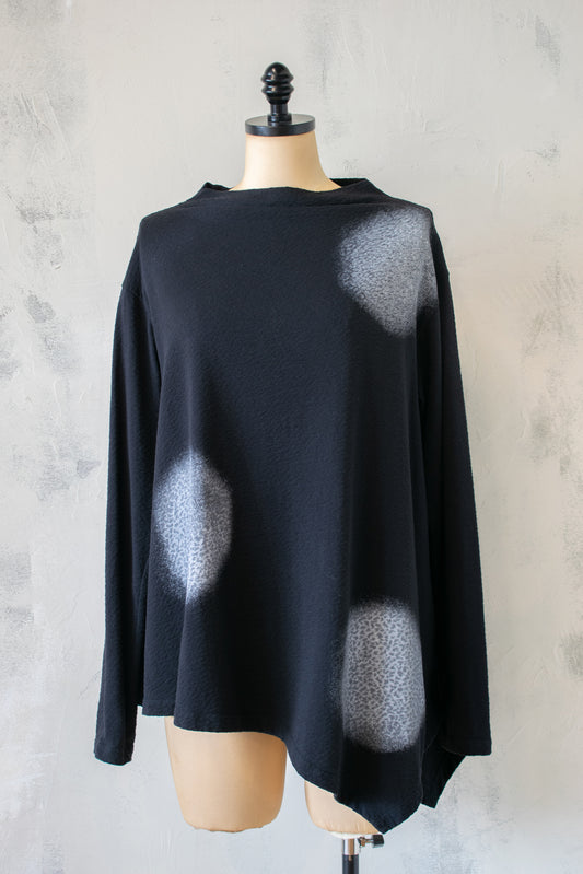 Moyuru: Dot Sweatshirt Pullover