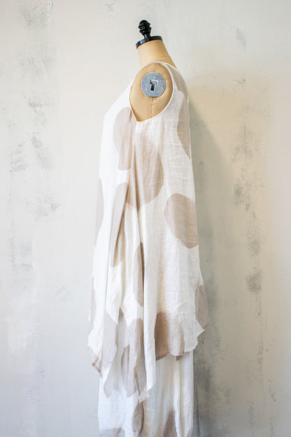 Ralston; A-line Polka Dot Tank