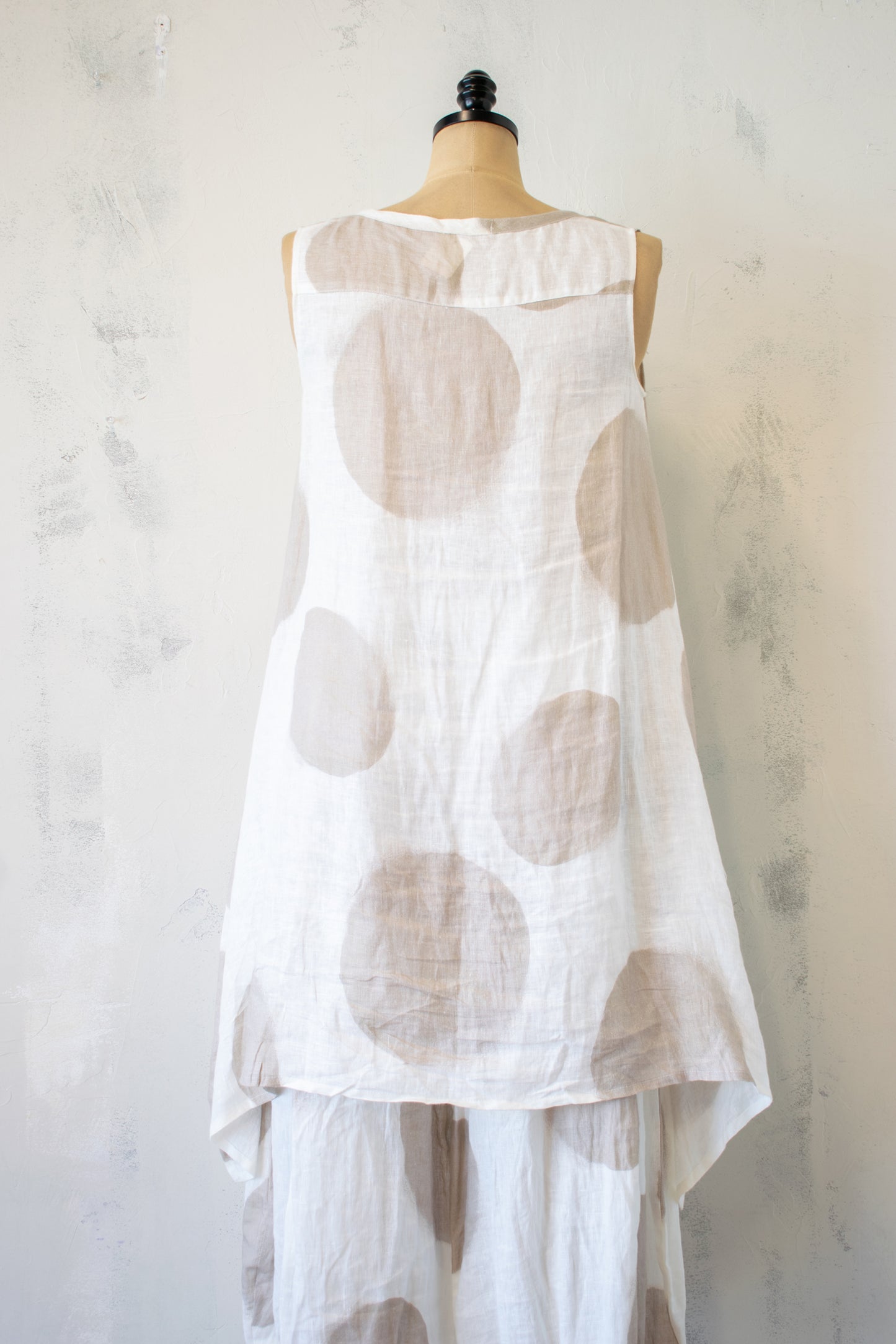 Ralston; A-line Polka Dot Tank