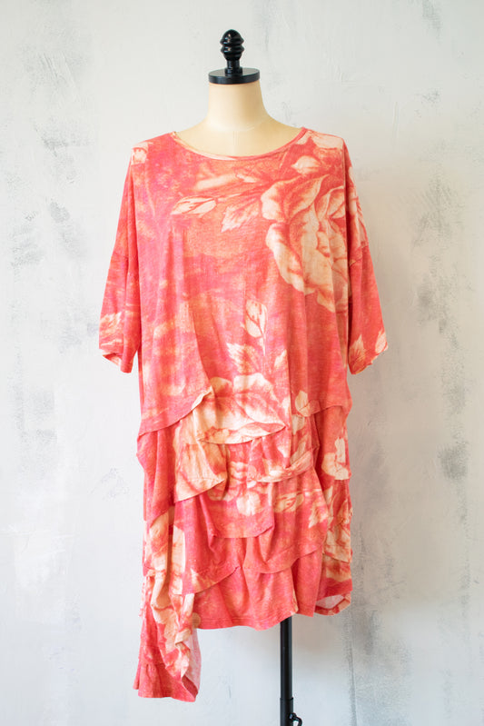 Krista Larson: Printed Wavey Dress