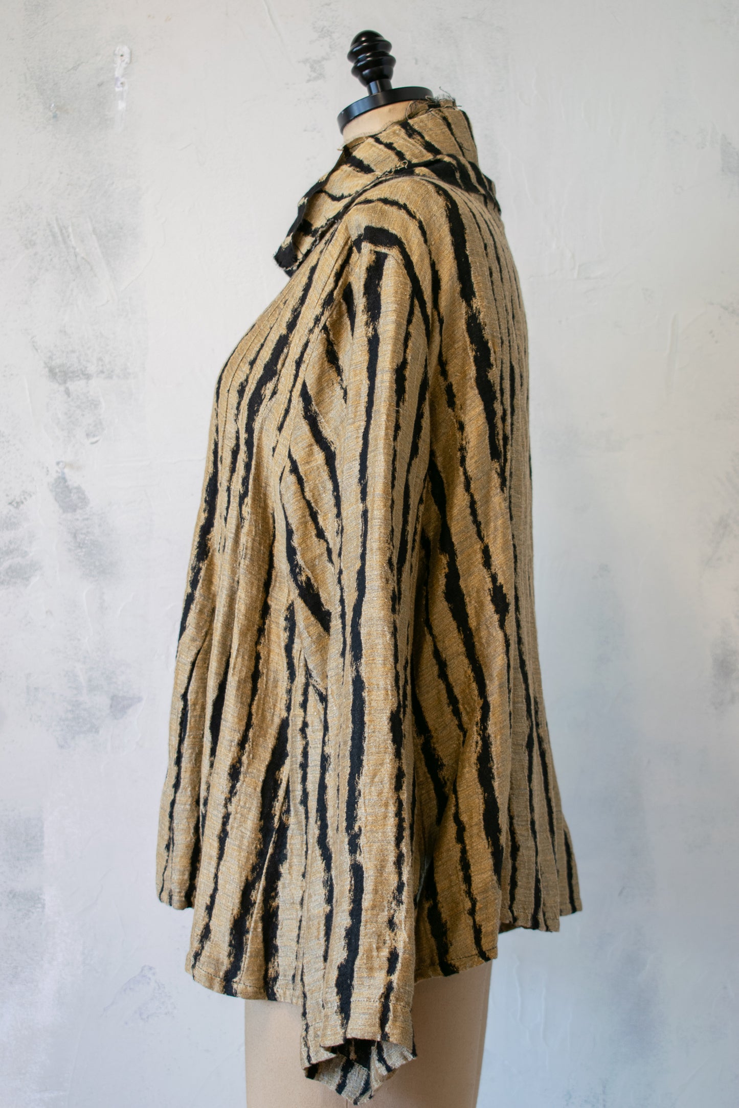 Dress to Kill; Silk Stripe Peplum Jacket