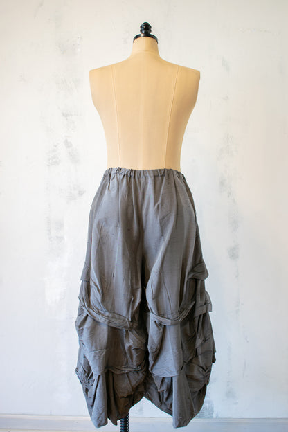 Krista Larson; Grey Silk Stormy Pant