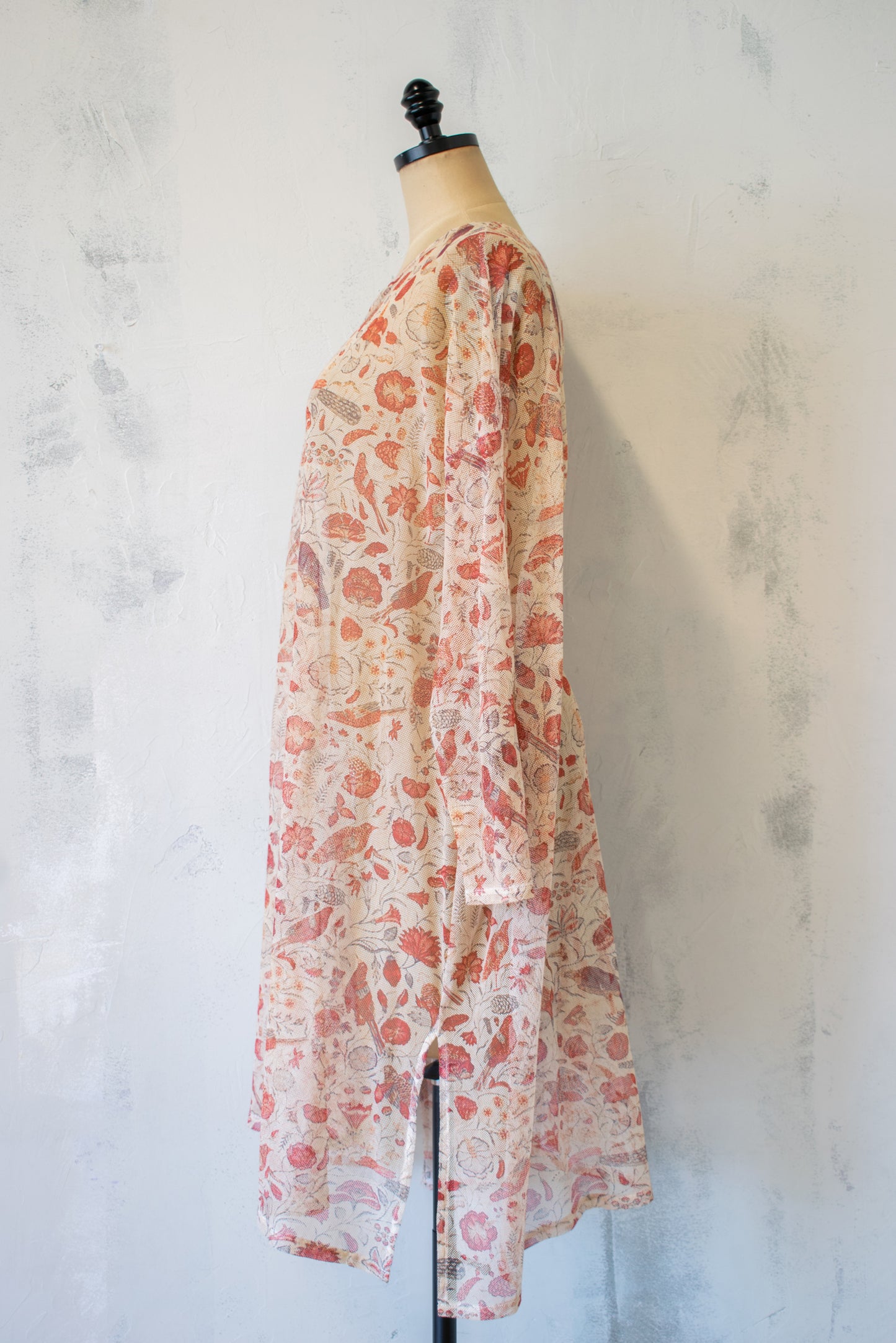 Krista Larson; Mesh Long Topper in Floral