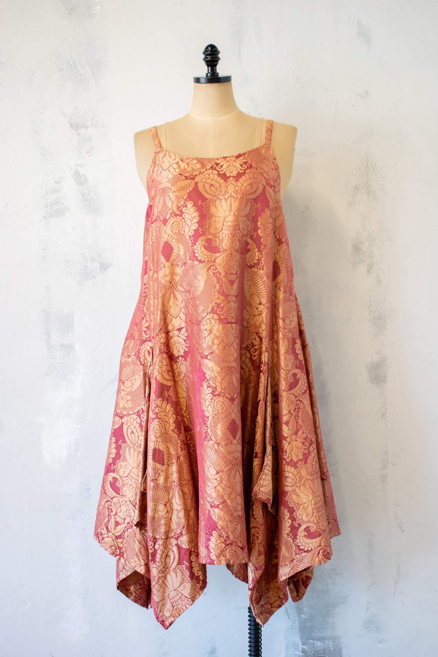 Krista Larson; Exquisite Silk Pinwheel Slip