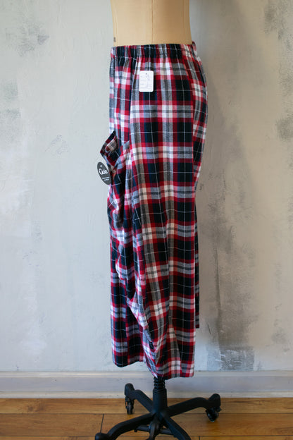 Eleven Stitch: NWT, Flannel Plaid Double Pocket Pant