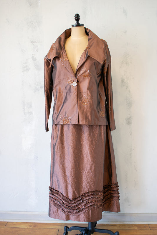 Krista Larson; Exquisite Silk Jacket