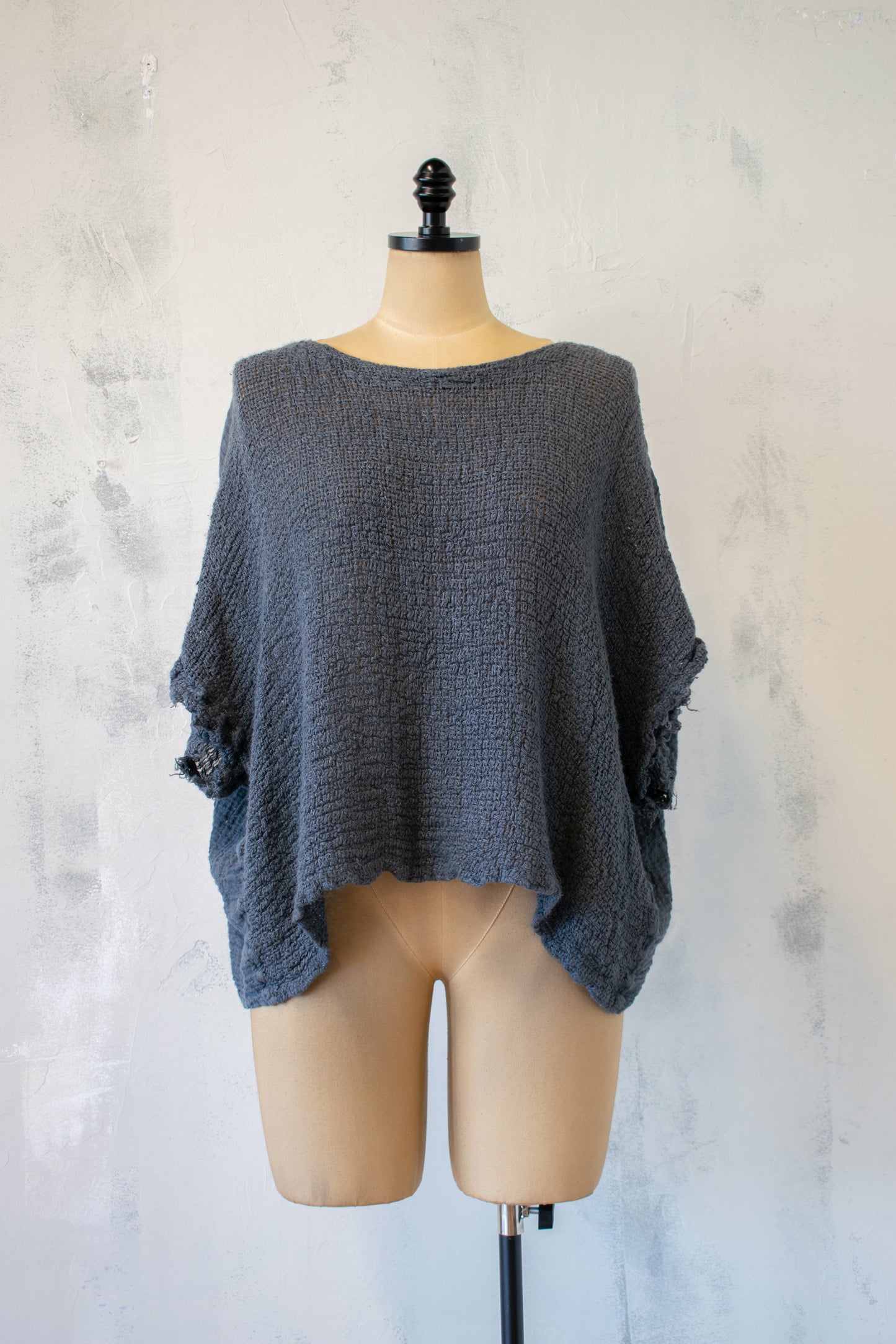 Bottega Di Brunella Reversible Garzata Linen Top