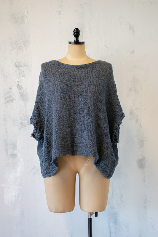 Bottega Di Brunella Reversible Garzata Linen Top