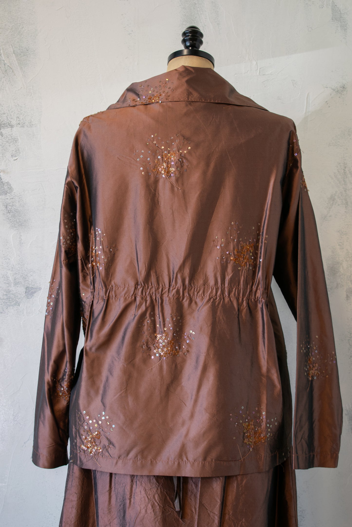 Krista Larson; Exquisite Silk Jacket
