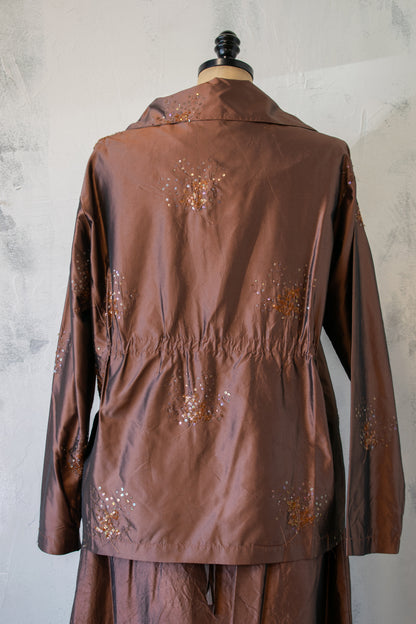 Krista Larson; Exquisite Silk Jacket