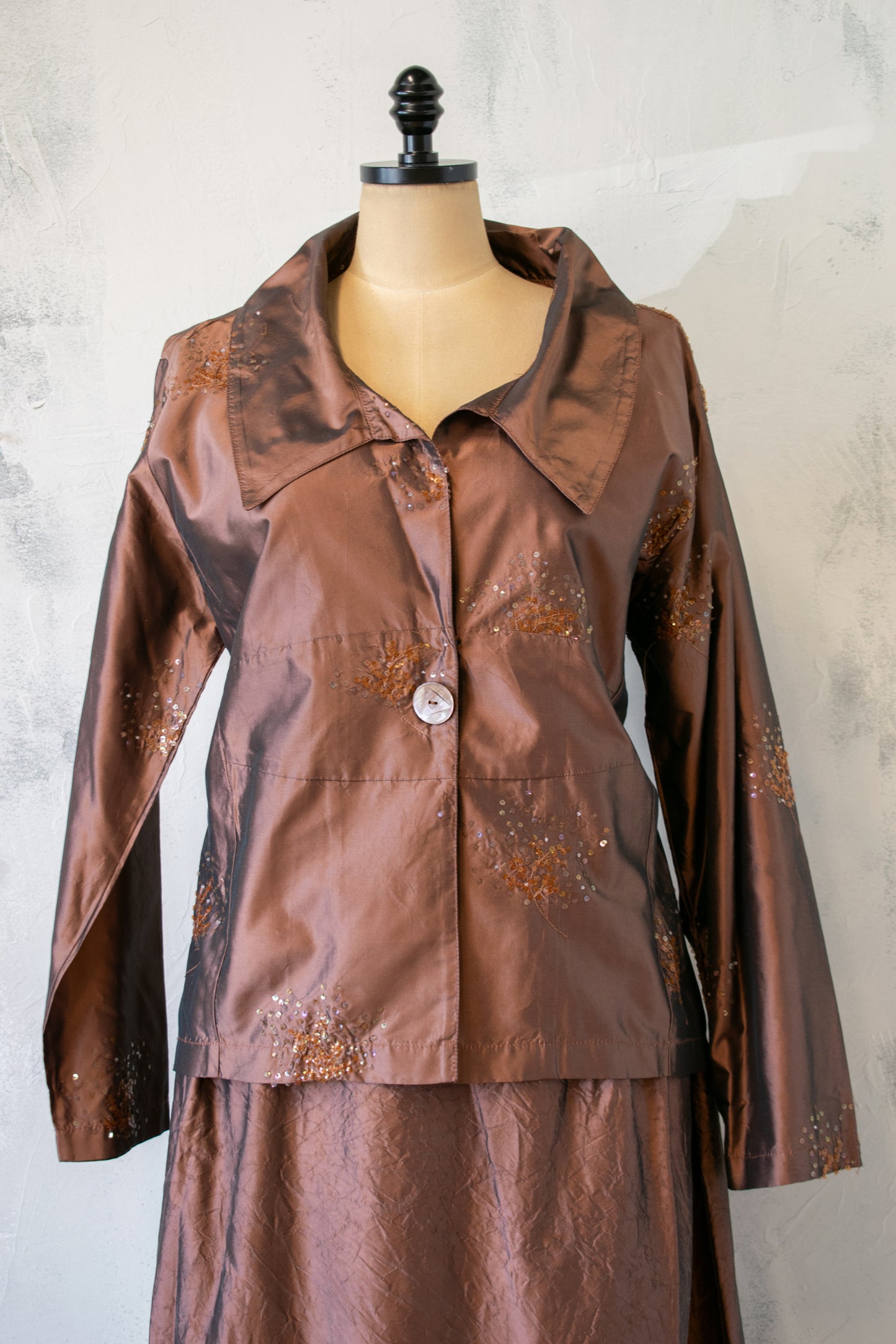 Krista Larson; Exquisite Silk Jacket