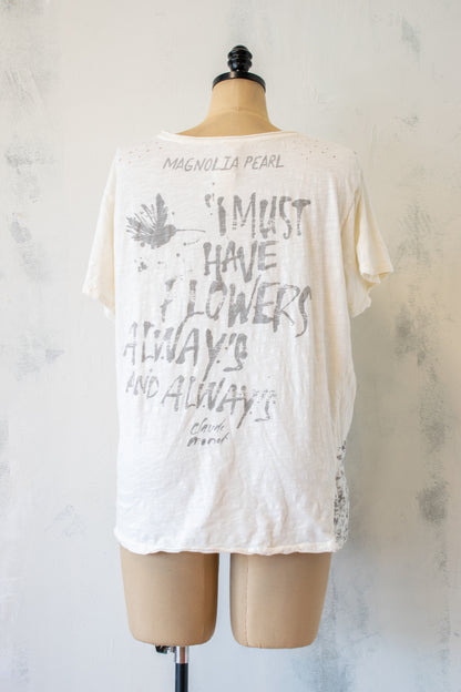Magnolia Pearl; I Must Have Flowers, Boyfriend Tee