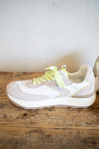 Verbenas: Leather and Nylon Sneaker