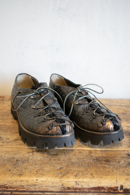 Papucei: Zipper Laces Loafer