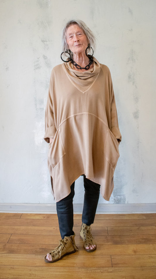 Shawl Collar Tunic (Multiple Colors)