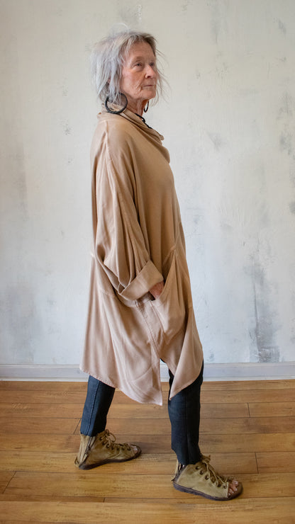 Shawl Collar Tunic (Multiple Colors)