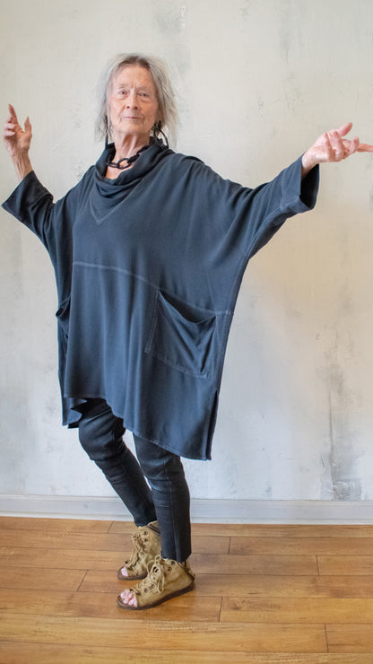 Shawl Collar Tunic (Multiple Colors)