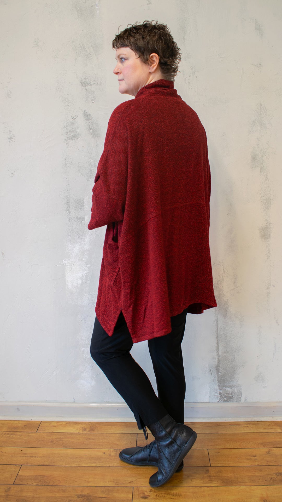 Shawl Top Winter Boucle (Multiple Colors)