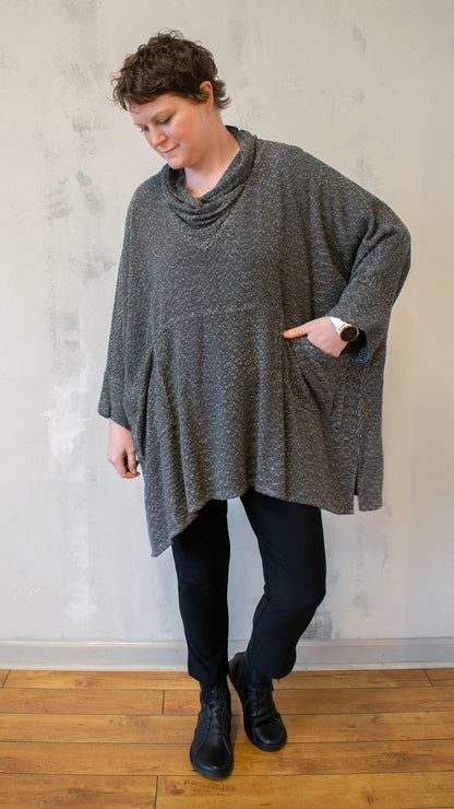 Shawl Top Winter Boucle (Multiple Colors)