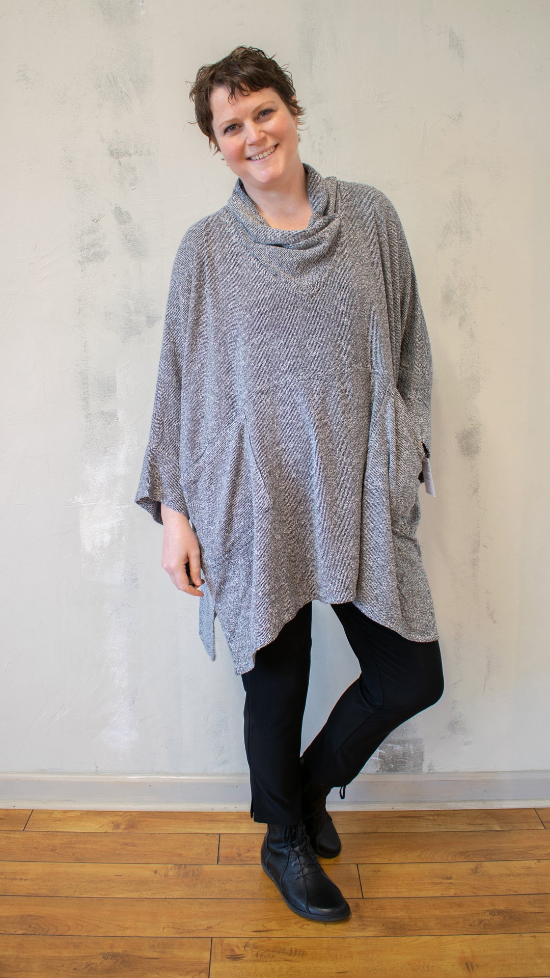 Shawl Top Winter Boucle (Multiple Colors)