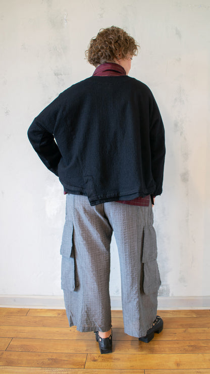 Swing Coat in Black