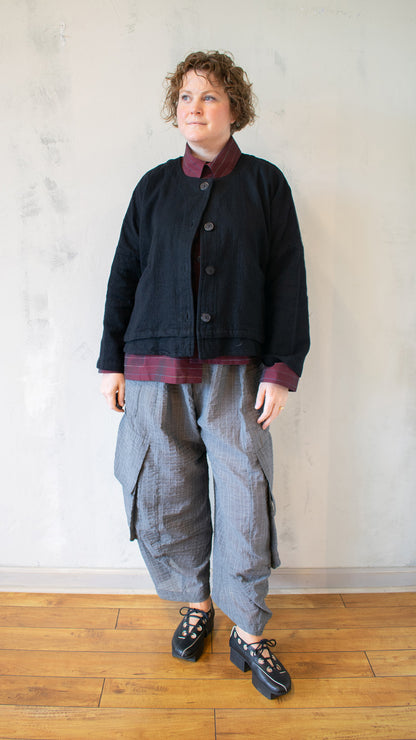 Swing Coat in Black