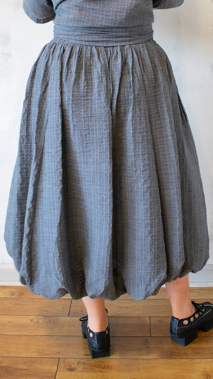 Bubble Skirt in Grey