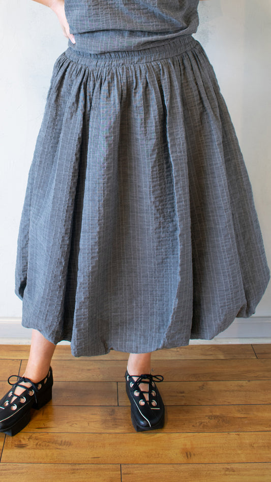 Bubble Skirt in Grey