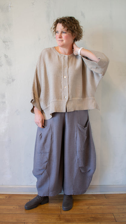 Peplum Jacket (Multiple Colors)