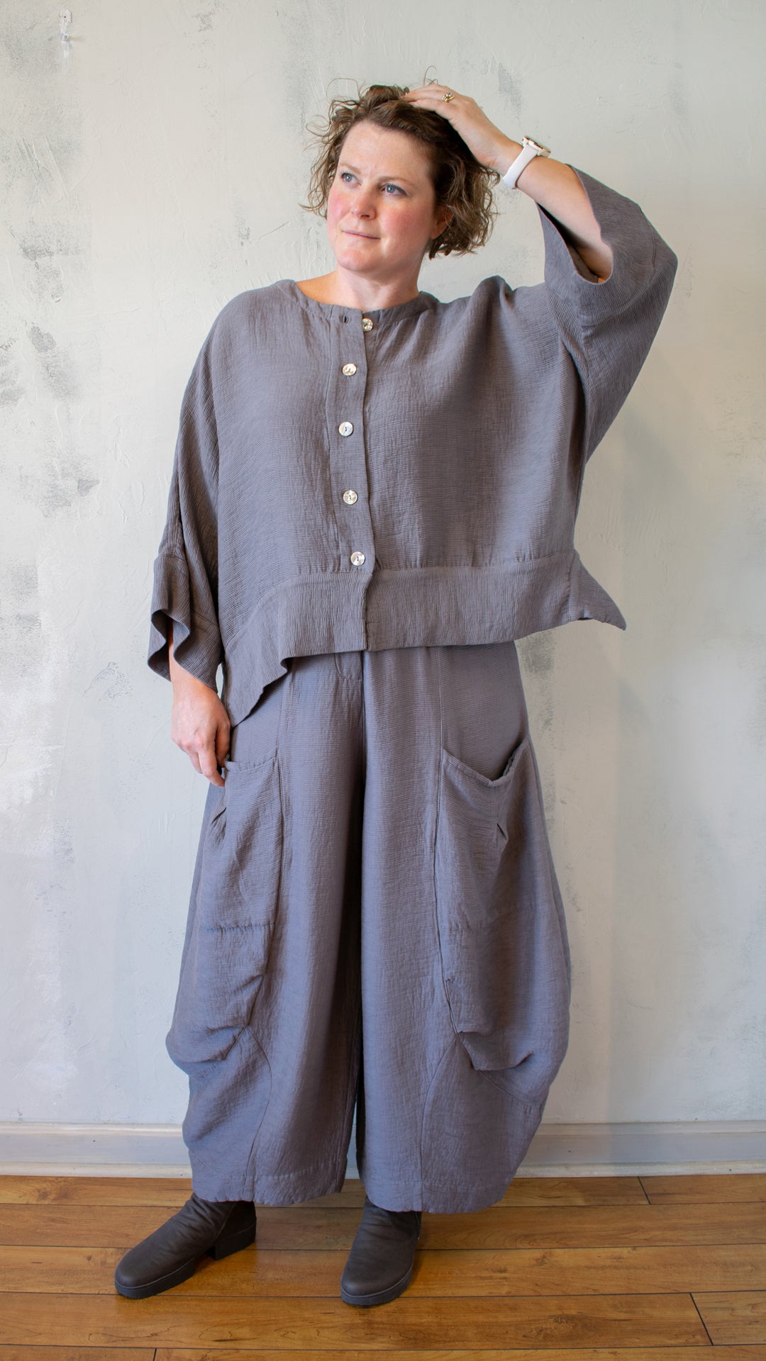 Peplum Jacket (Multiple Colors)