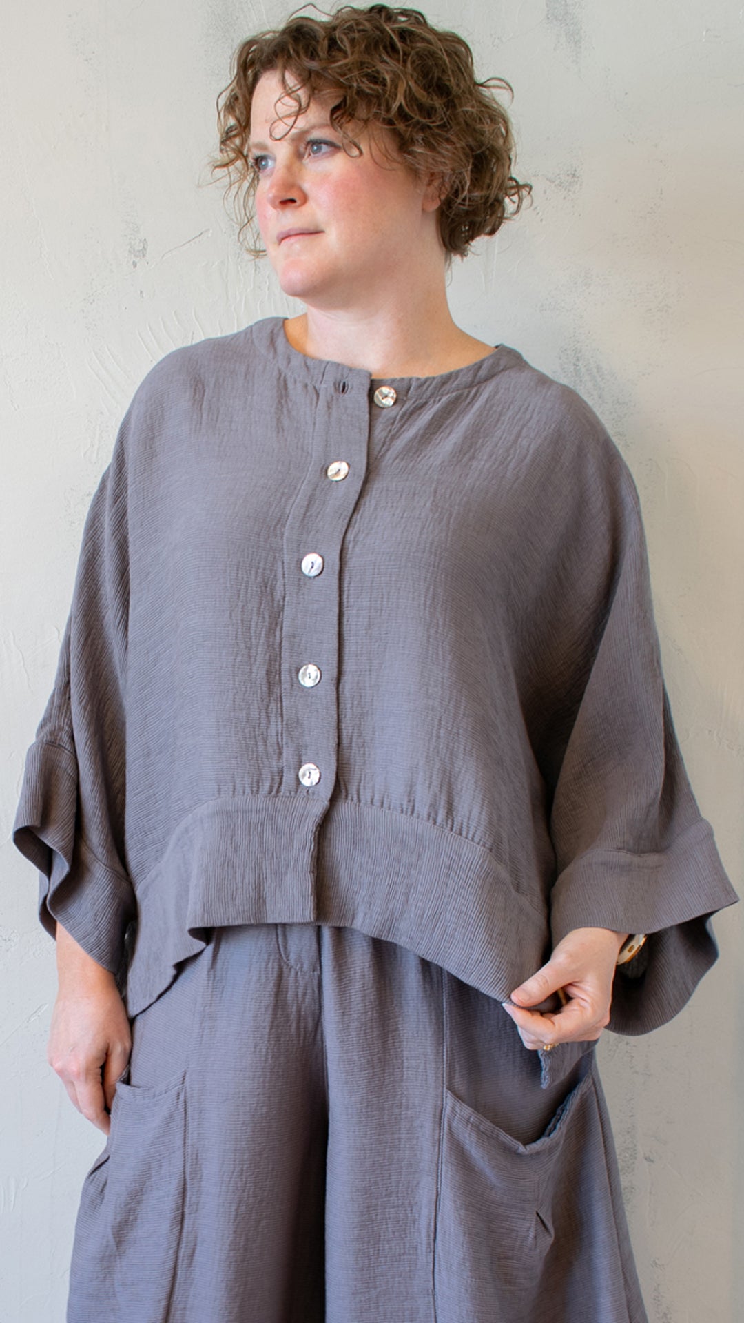 Peplum Jacket (Multiple Colors)