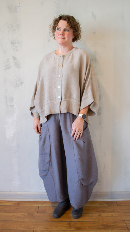 Peplum Jacket (Multiple Colors)