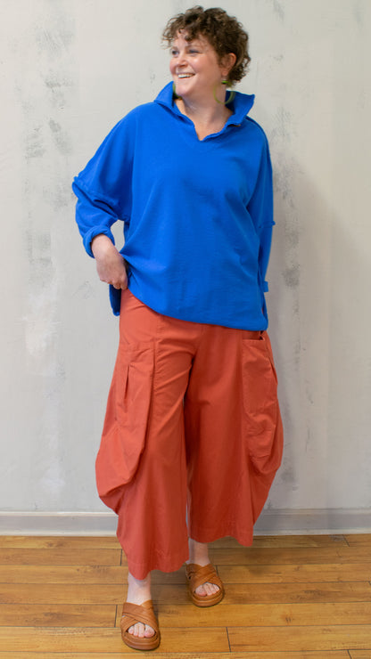 Double Pocket Cotton Pant (Multiple Colors)