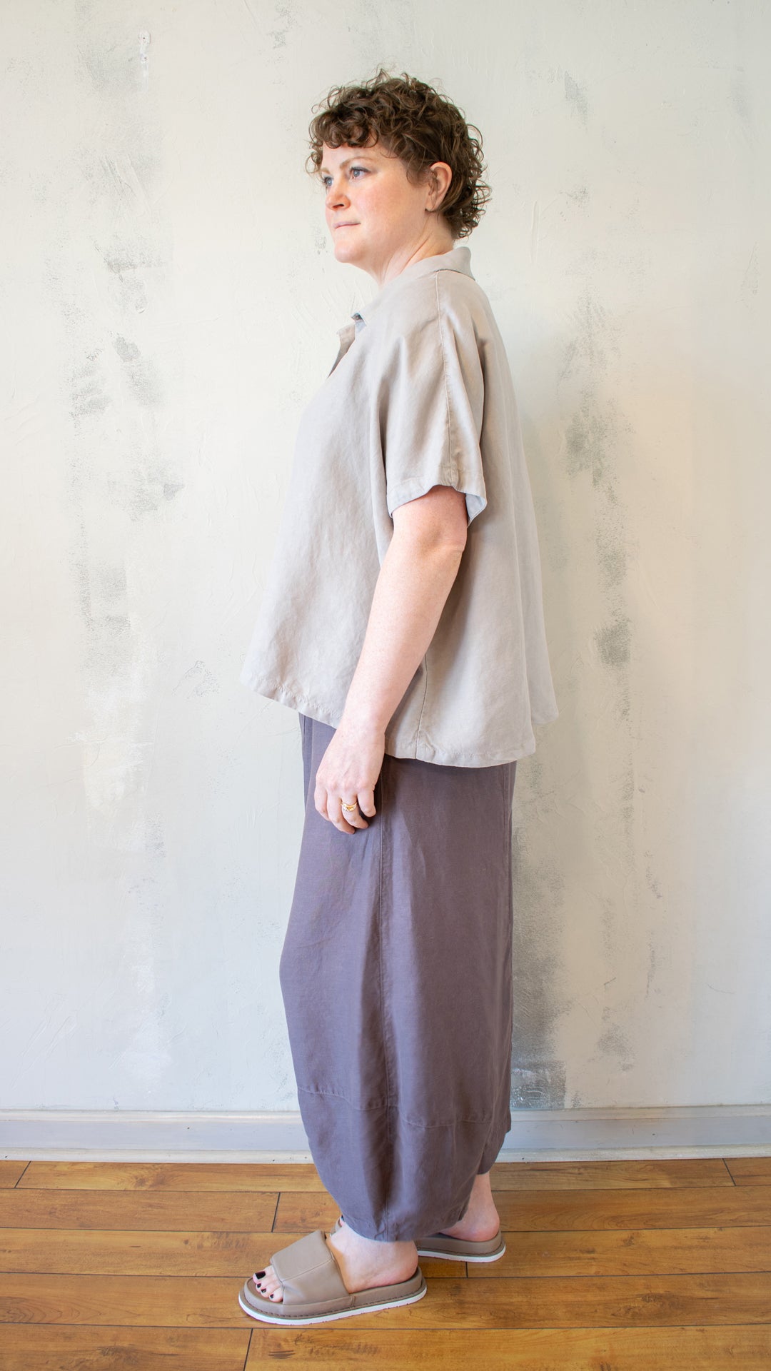 Cap Sleeve Shirt (Multiple Colors)