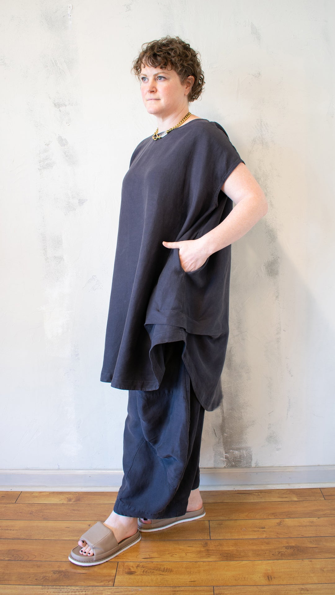 Side Tuck Summer Tunic (Multiple Colors)