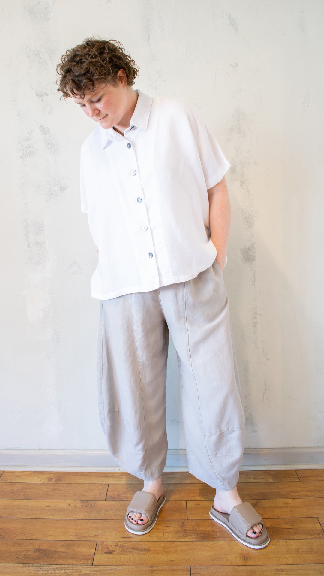 Cap Sleeve Shirt (Multiple Colors)